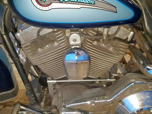 1HD1FKW114Y625642 - 2004 HARLEY-DAVIDSON FLHTCI SHR BLUE photo 7