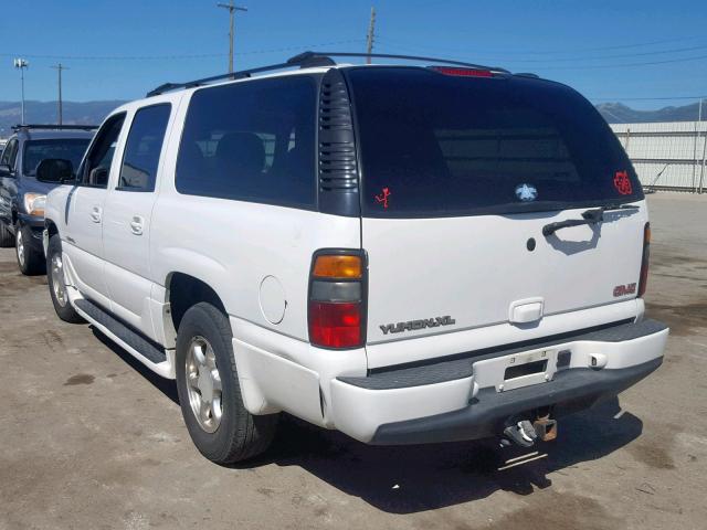 1GKFK66UX4J312283 - 2004 GMC YUKON XL D WHITE photo 3