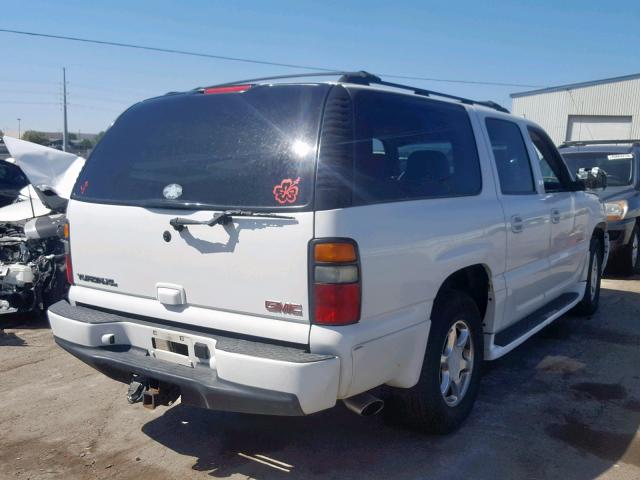 1GKFK66UX4J312283 - 2004 GMC YUKON XL D WHITE photo 4