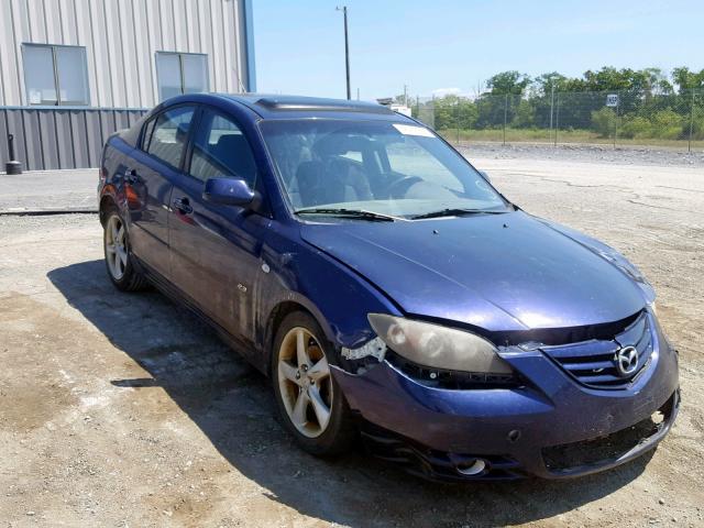 JM1BK323341213018 - 2004 MAZDA 3 S BLUE photo 1