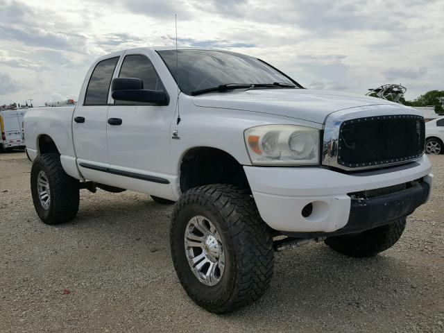 3D7KS28A47G799658 - 2007 DODGE RAM 2500 S WHITE photo 1