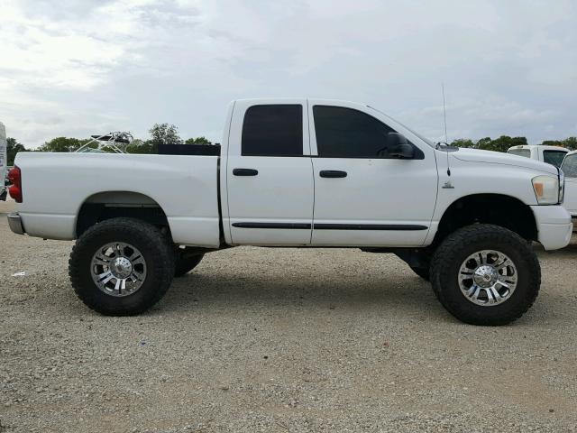 3D7KS28A47G799658 - 2007 DODGE RAM 2500 S WHITE photo 9