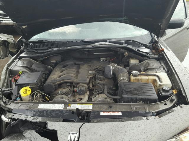 2B3KA33V29H595586 - 2009 DODGE CHARGER SX GRAY photo 7