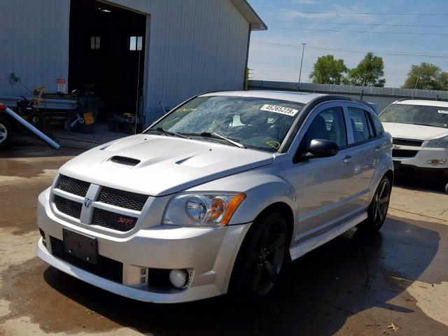 1B3HB68FX8D664997 - 2008 DODGE CALIBER SR SILVER photo 2