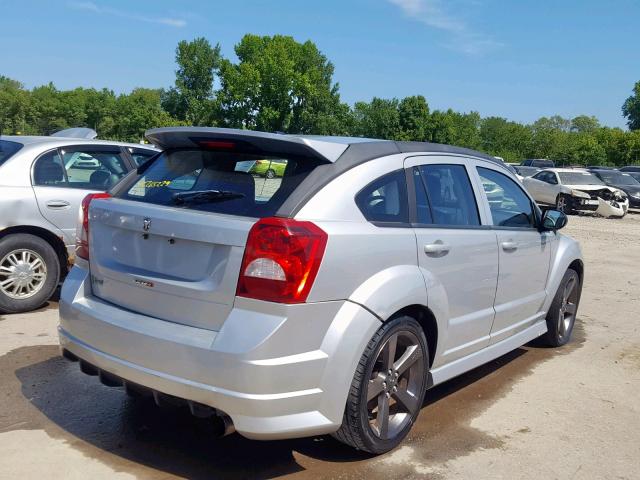 1B3HB68FX8D664997 - 2008 DODGE CALIBER SR SILVER photo 4