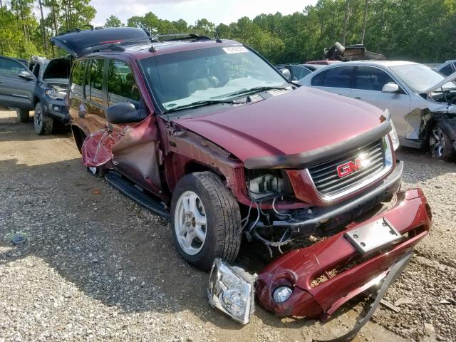 1GKDT13S542245080 - 2004 GMC ENVOY RED photo 1