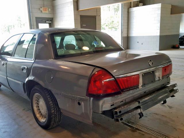 2MEFM75W7YX630162 - 2000 MERCURY GRAND MARQ GRAY photo 10