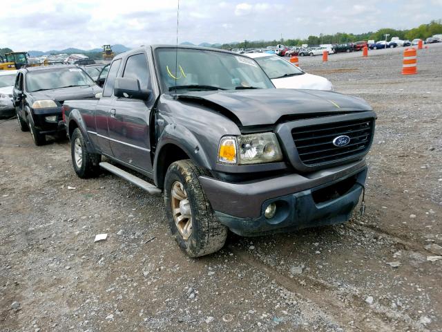 1FTYR14U78PA13603 - 2008 FORD RANGER SUP GRAY photo 1