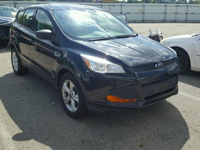 1FMCU0F71EUE49950 - 2014 FORD ESCAPE S BLACK photo 1