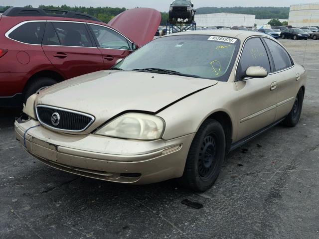 1MEFM50U7YA648471 - 2000 MERCURY SABLE GS GOLD photo 2