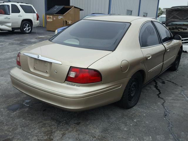 1MEFM50U7YA648471 - 2000 MERCURY SABLE GS GOLD photo 4