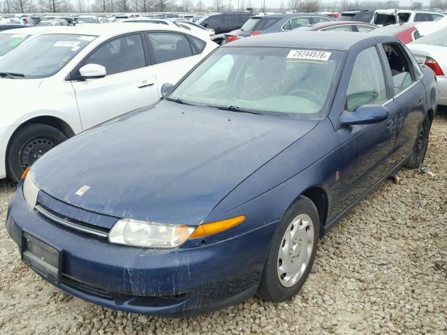 1G8JU52F91Y579686 - 2001 SATURN L200 BLUE photo 2