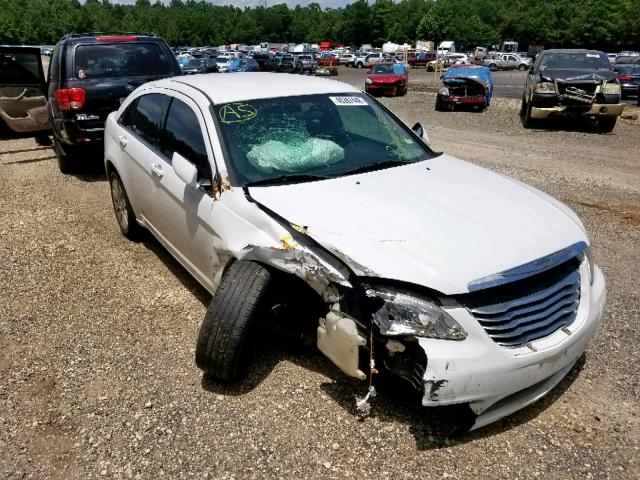 1C3CCBAB0CN235994 - 2012 CHRYSLER 200 LX WHITE photo 1