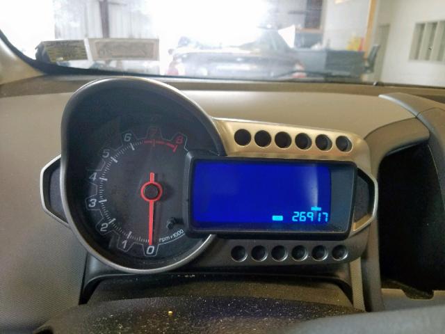 1G1JA5SH0C4175842 - 2012 CHEVROLET SONIC LS RED photo 8