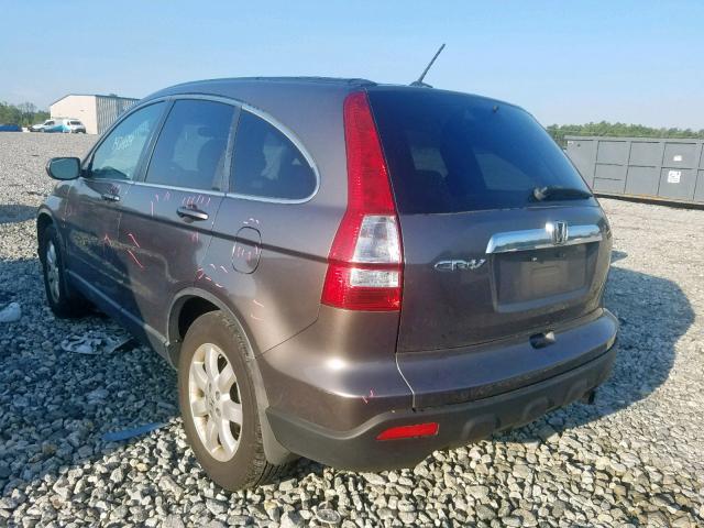 5J6RE38759L030709 - 2009 HONDA CR-V EXL GOLD photo 3