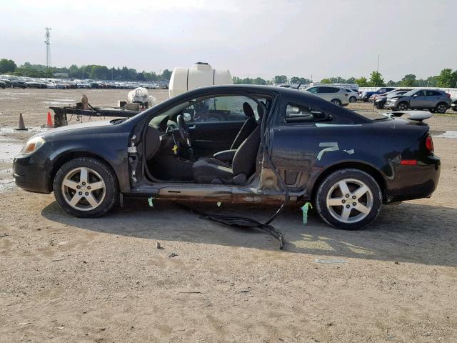 1G1AF1F54A7146897 - 2010 CHEVROLET COBALT 2LT BLACK photo 9