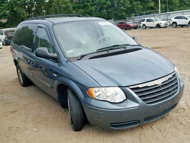 2A4GP54L86R722093 - 2006 CHRYSLER TOWN & COU BLUE photo 1