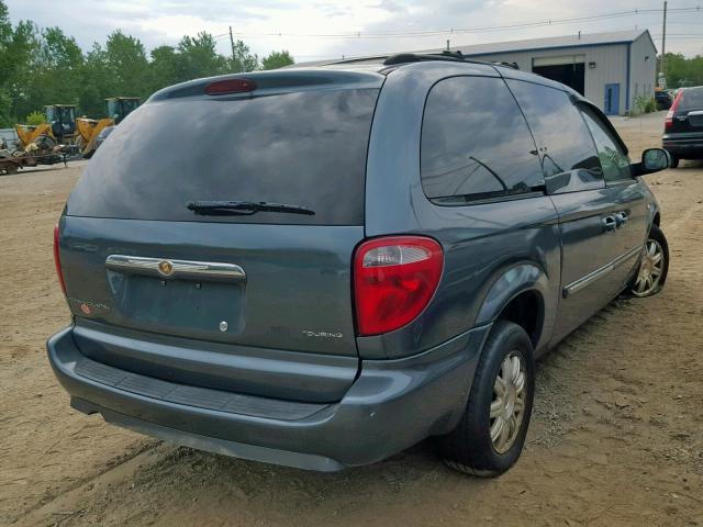 2A4GP54L86R722093 - 2006 CHRYSLER TOWN & COU BLUE photo 4