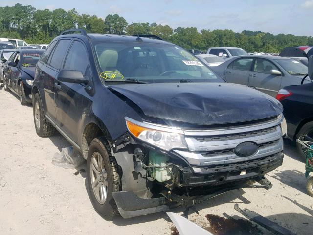 2FMDK3GCXBBB21161 - 2011 FORD EDGE SE BLACK photo 1