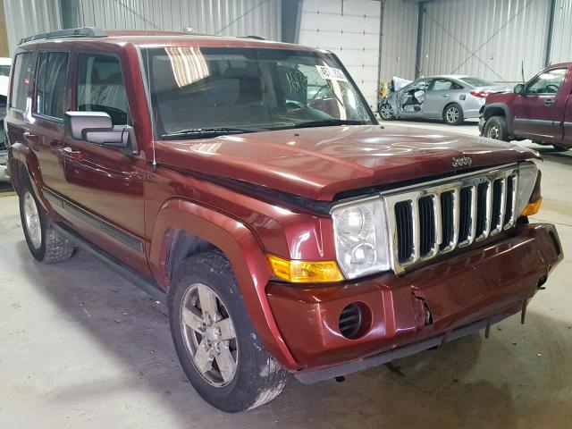 1J8HG48K47C501647 - 2007 JEEP COMMANDER 勃艮第红 照片 1