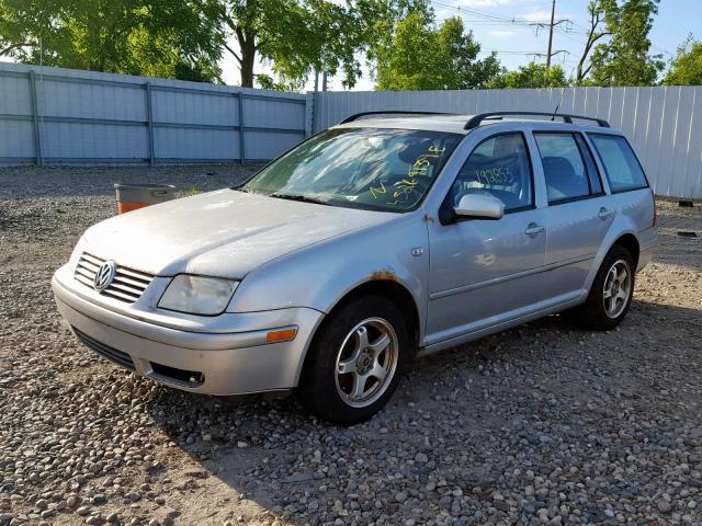 WVWSP61J33W524565 - 2003 VOLKSWAGEN JETTA GLS SILVER photo 2