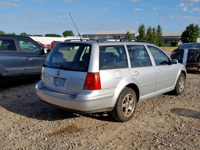 WVWSP61J33W524565 - 2003 VOLKSWAGEN JETTA GLS SILVER photo 4