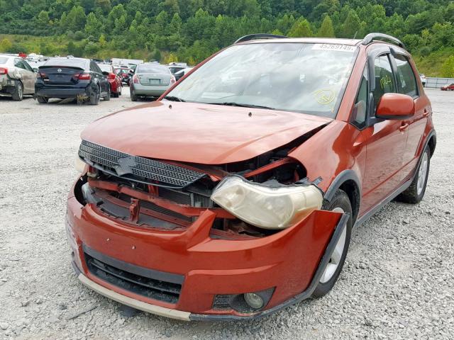 JS2YB413X75100526 - 2007 SUZUKI SX4 ORANGE photo 2