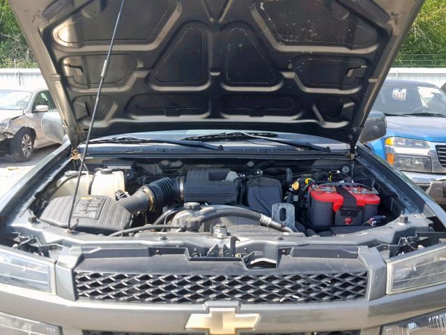 1GCHTCFE4B8123867 - 2011 CHEVROLET COLORADO L GRAY photo 7