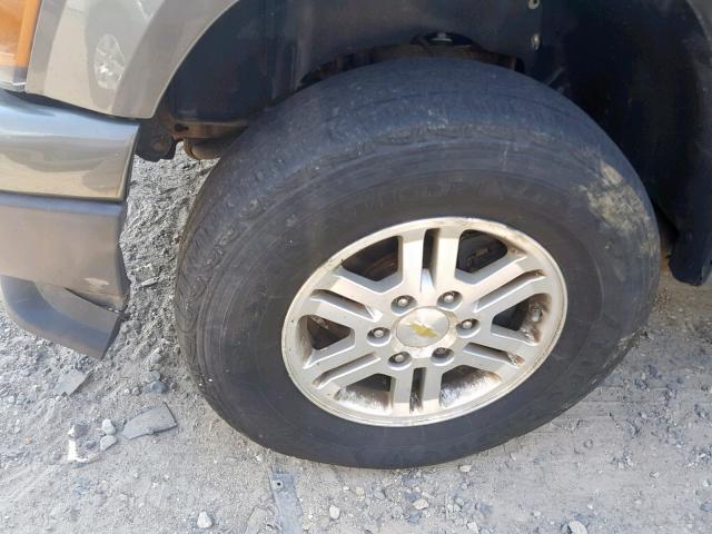 1GCHTCFE4B8123867 - 2011 CHEVROLET COLORADO L GRAY photo 9