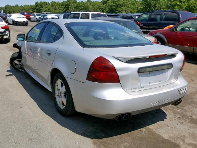 2G2WS542751140737 - 2005 PONTIAC GRAND PRIX SILVER photo 3