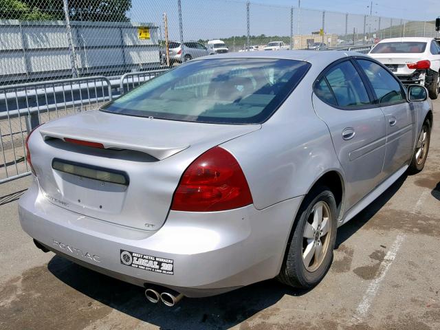 2G2WS542751140737 - 2005 PONTIAC GRAND PRIX SILVER photo 4