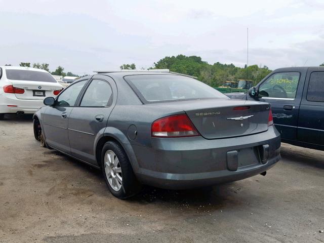 1C3EL46R54N110520 - 2004 CHRYSLER SEBRING LX GREEN photo 3