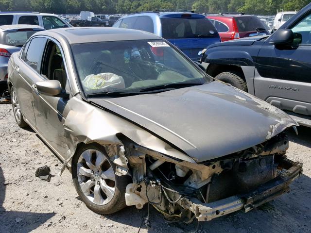 1HGCP2F89AA080249 - 2010 HONDA ACCORD EXL GOLD photo 1