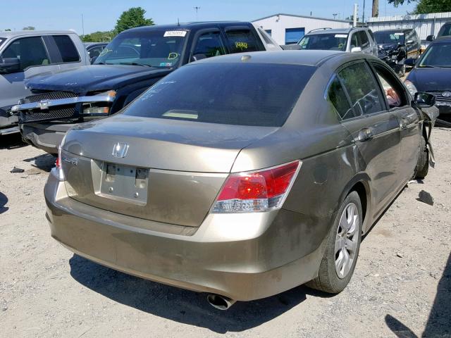 1HGCP2F89AA080249 - 2010 HONDA ACCORD EXL GOLD photo 4