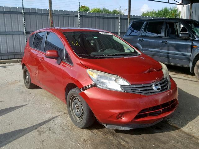 3N1CE2CP3EL361660 - 2014 NISSAN VERSA NOTE RED photo 1