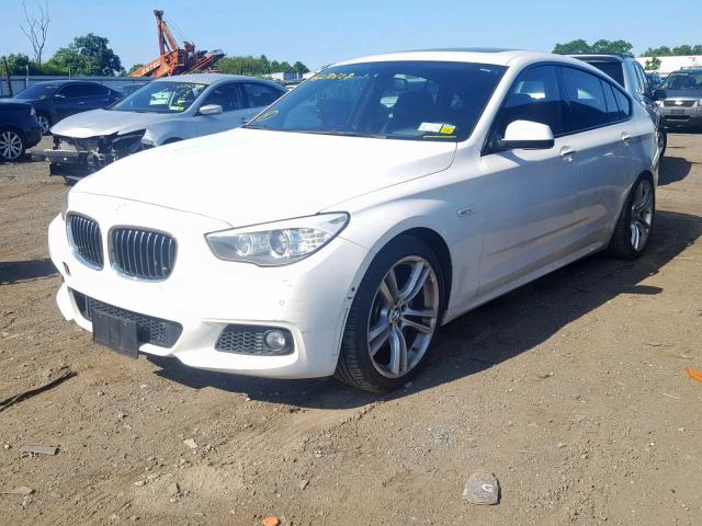 WBASP2C54DC339885 - 2013 BMW 535 XIGT WHITE photo 2