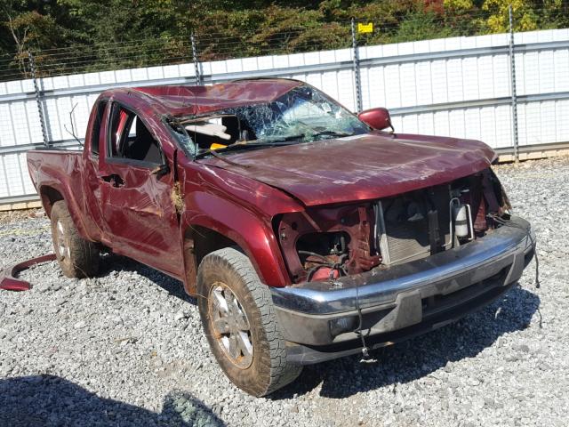 1GCJSDFE9B8102183 - 2011 CHEVROLET COLORADO L BURGUNDY photo 1
