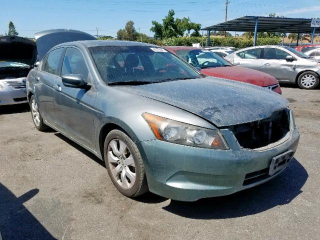 JHMCP26898C056853 - 2008 HONDA ACCORD EXL GREEN photo 1