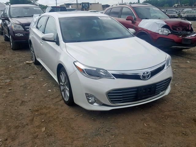 4T1BK1EB0EU100372 - 2014 TOYOTA AVALON BAS WHITE photo 1