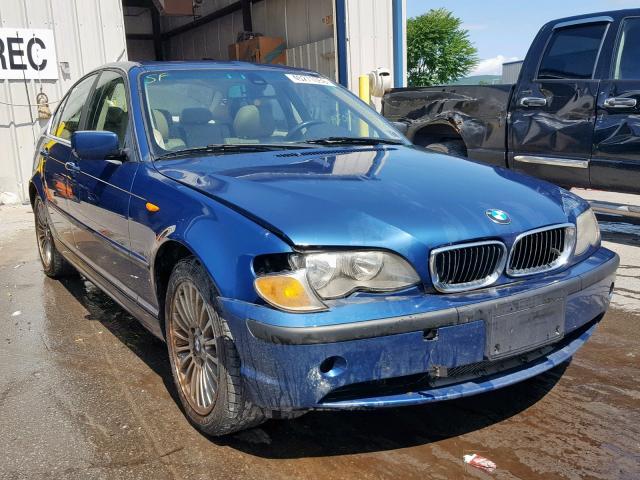 WBAEW53473PG09825 - 2003 BMW 330 XI BLUE photo 1