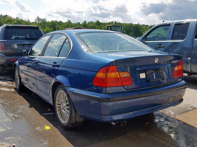 WBAEW53473PG09825 - 2003 BMW 330 XI BLUE photo 3