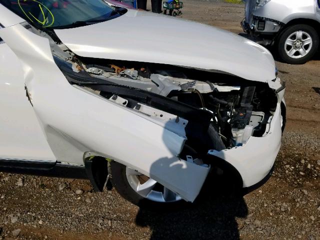 JN1AJ0HR9AM757416 - 2010 INFINITI EX35 BASE WHITE photo 9