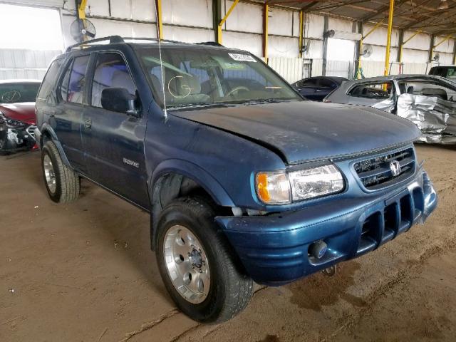 4S6CK58W2Y4405295 - 2000 HONDA PASSPORT E 蓝色 照片 1