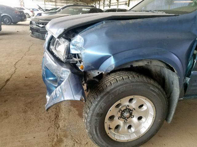 4S6CK58W2Y4405295 - 2000 HONDA PASSPORT E 蓝色 照片 9