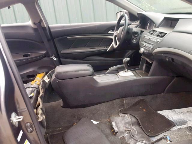 1HGCS2B81CA009070 - 2012 HONDA ACCORD EXL GRAY photo 5