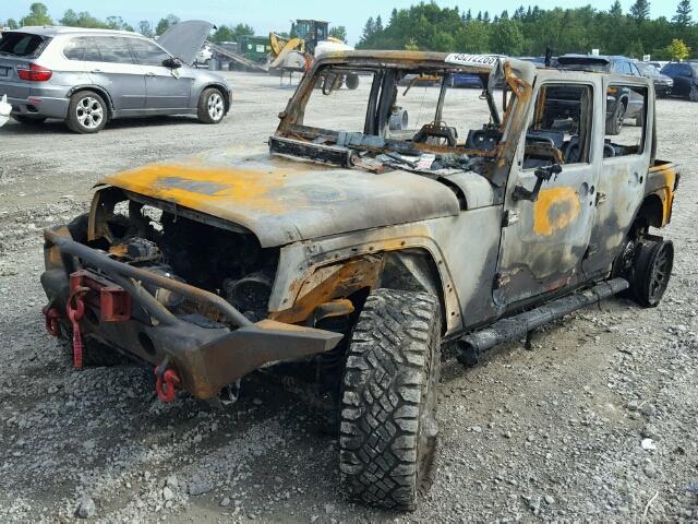 1J8GA69148L580723 - 2008 JEEP WRANGLER U BURN photo 2