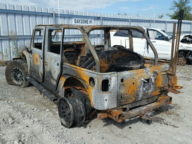 1J8GA69148L580723 - 2008 JEEP WRANGLER U BURN photo 3