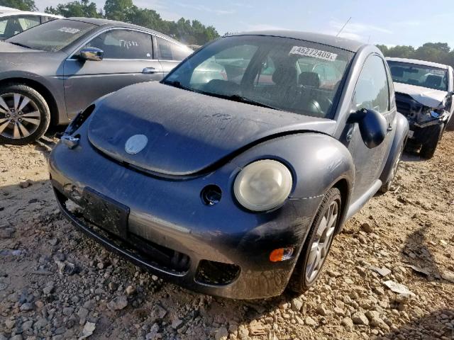3VWFE21C22M456496 - 2002 VOLKSWAGEN NEW BEETLE 石墨色 照片 2