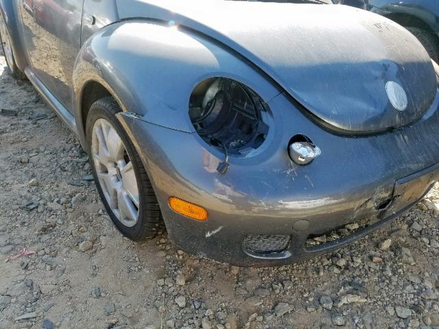 3VWFE21C22M456496 - 2002 VOLKSWAGEN NEW BEETLE 石墨色 照片 9