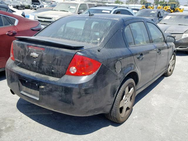 1G1AF5F5XA7224493 - 2010 CHEVROLET COBALT 2LT BLACK photo 4